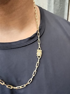 Corrente Elos Fecho Gaveta Nossa Senhora - comprar online