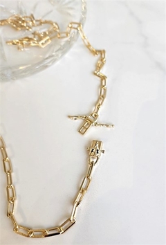 Corrente Elos Fecho Gaveta Nossa Senhora - Alisma Semijoias