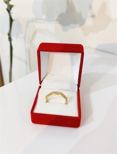 Caixinha de veludo para anel - comprar online