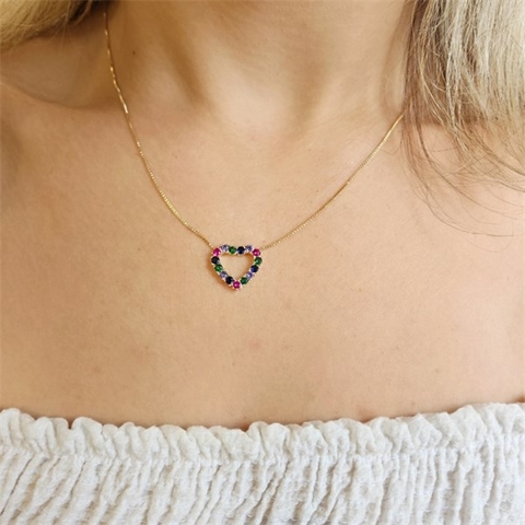 Colar Coração Madalena Esplendor