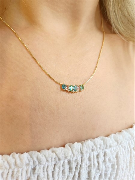 Colar Canga Wendy Esplendor Banhado a Ouro