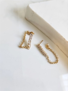 Brinco Riviera Correntinha Esplendor Banhado - comprar online