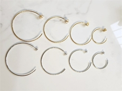 Argola Aberta Lisa Banhada na internet