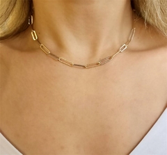 Corrente Elo Longo Aurea Banhada - comprar online