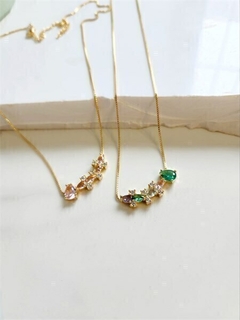 Colar Canga Pedras Anastacia Esplendor Banhado - comprar online