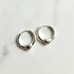 Argola Coração Jessica Charm Banhado - loja online