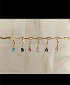 Imagem do Argolinha Gota Color