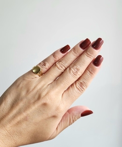 Anel Mindinho Relogio Vertigem Banhado a Ouro - comprar online