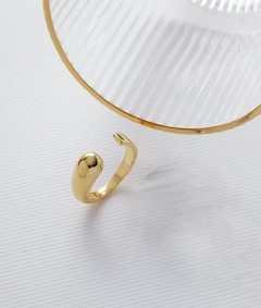 Anel Mindinho Orvalho Vertigem Banhado a Ouro