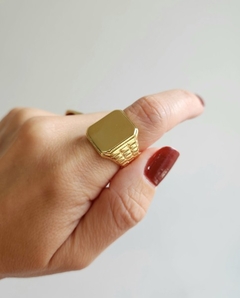 Anel Relogio G Vertigem Banhado a Ouro - comprar online