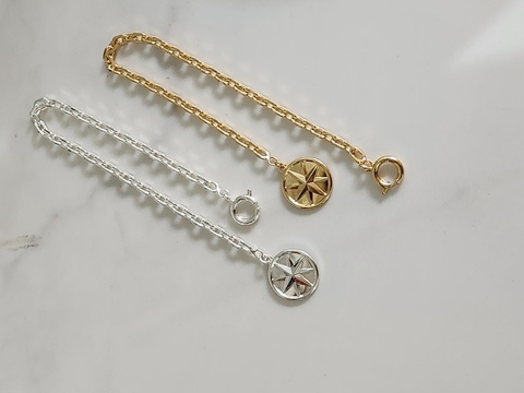 Pulseira Cadeado Estrela Charm Banhado