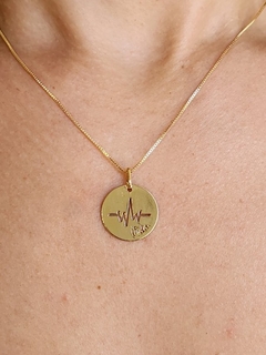 Pingente Vida Vertigem Banhado a Ouro - comprar online