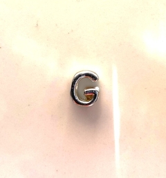 Berloque Inicial Banhado a Ródio