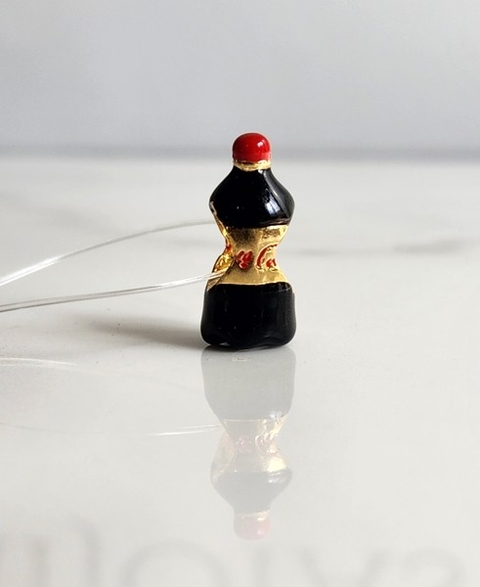 Berloque Garrafa Refrigerante Banhado a Ouro