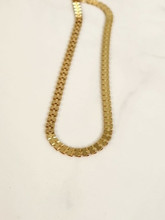 Choker Geométrica Luara Charm Banhada