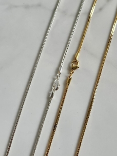 Corrente Camila Charm 50cm Banhada