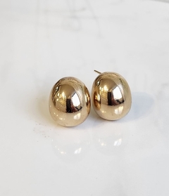 Brinco Redondo Betania Banhado a Ouro