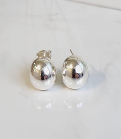 Brinco Redondo Betania Charm Banhado a Prata