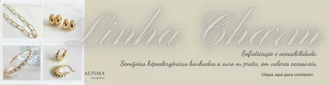 Imagem do banner rotativo Alisma Semijoias