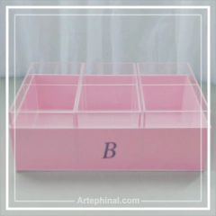 Organizador com 3 compartimentos - ARTPHINAL ACRÍLICOS