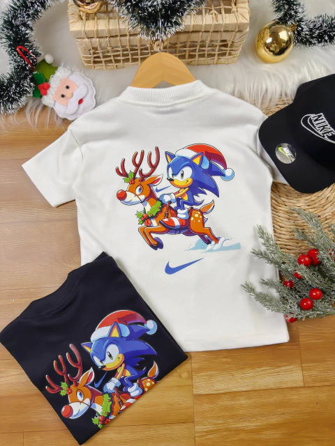 Camiseta Sonic Natal