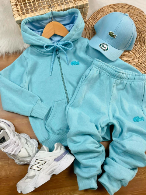 Conjunto moletom - Azul