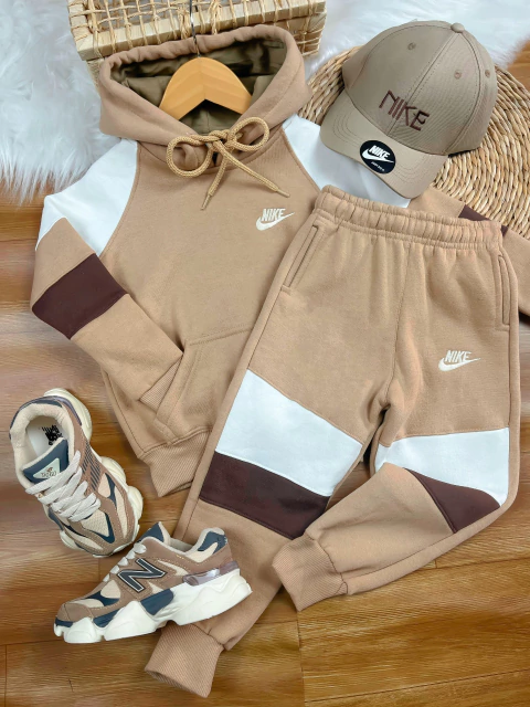 Conjunto moletom Nk Tricolor