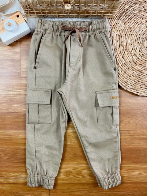Calça cargo Léo - Caramelo