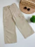 Calça cargo infantil - Bege