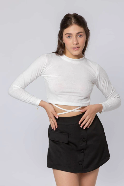 Cropped Amarração Juvenil - comprar online