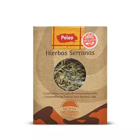 Poleo Seco - Raíz Serrana Hierbas Naturales x 25g