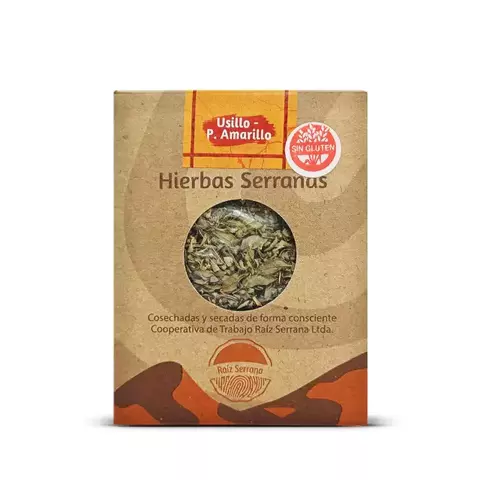 Palo Amarillo Seco - Raíz Serrana Hierbas Naturales x 30g