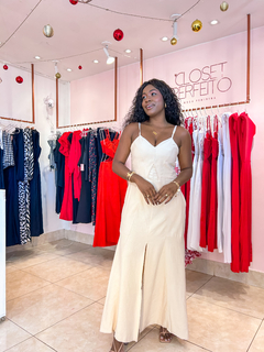 Imagem do VESTIDO RUBI - Creme