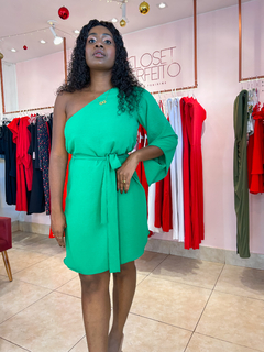 Imagem do VESTIDO SUZY - Verde bandeira
