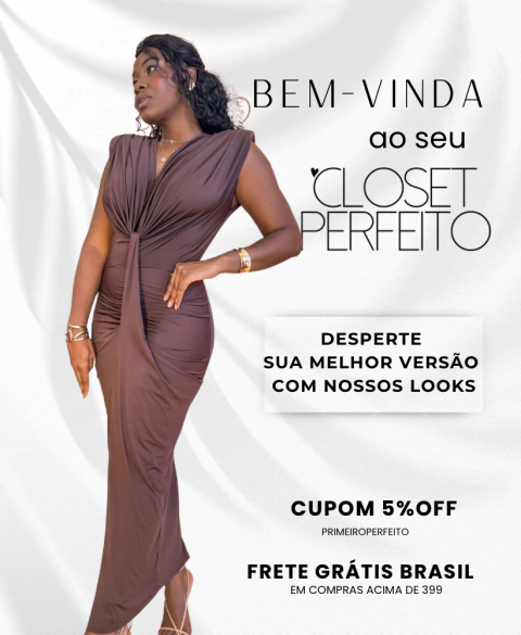 Imagem do banner rotativo CLOSET PERFEITO 