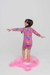 Macaquinho Feminino Infantil para Natação - Fortalsun - MODA PRAIA 