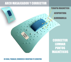 ARCO DE ESTIRAMIENTO / CORRECTOR DE POSTURA/ PUNTOS MAGNÉTICOS - RIVERS SPORT
