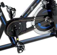 BICICLETA ESTÁTICA SPINNING GENOA 3 SISTEMAS DE MULTIPOSICIÓN - comprar online