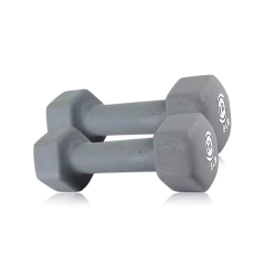 MANCUERNA HEXAGONAL EN NEOPRENO 8LBS - tienda online