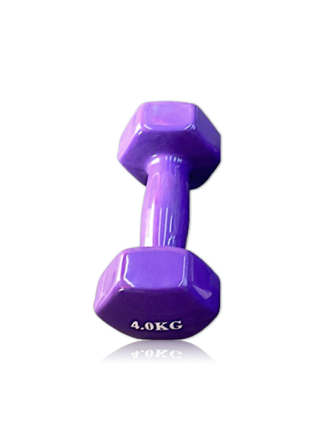 MANCUERNA HEXAGONAL EN VINILO 4KG