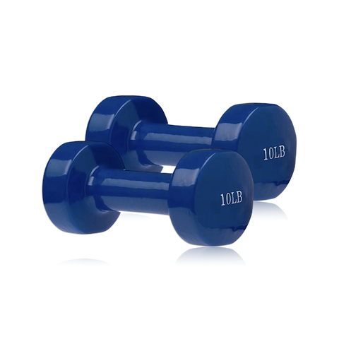 PAR DE MANCUERNAS ENCAUCHETADAS EN VINILO 10KG - comprar en línea