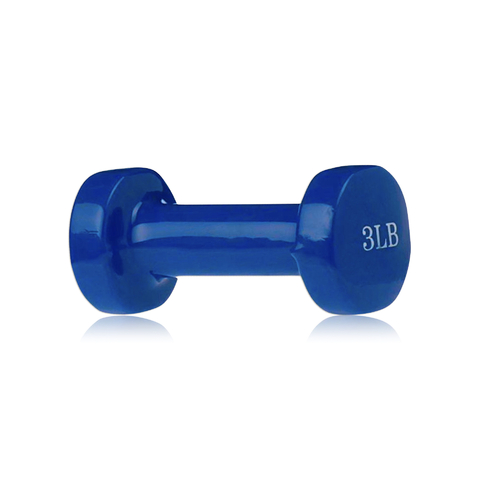 PAR DE MANCUERNAS ENCAUCHETADAS EN VINILO 3KG - comprar en línea