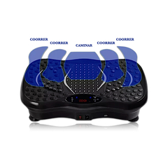 PLATAFORMA VIBRATORIA FITNESS CON BANDAS ELÁSTICAS - comprar online