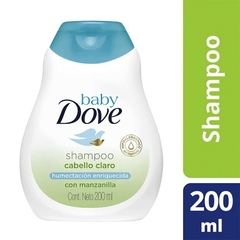 Dove Baby shampoo Cabello Claro x200 ml