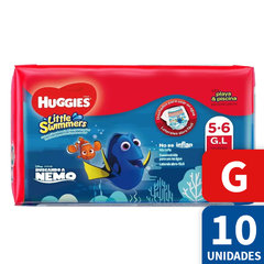 Huggies Pañales para el agua Little Swimmers G x10