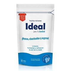 IDEAL TOALLAS HUMEDAS CLASICA DP 50UN