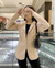 Blazer Alfaiataria Nude