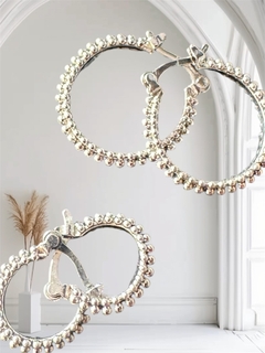 Argola Bolinhas P - loja online