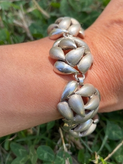 Pulsera de plata 900 estilo belgiorno - comprar online