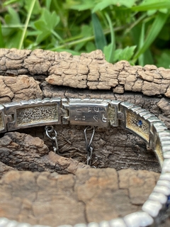 Pulsera de plata 900 con zafiros sintéticos - comprar online